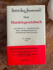 Hopt hgb handelsgesetzbuch gebraucht kaufen  Berlin