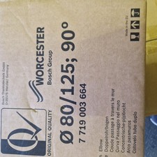 Worcester flue elbow for sale  MOLD