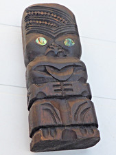 Carved wood maori for sale  EASTLEIGH