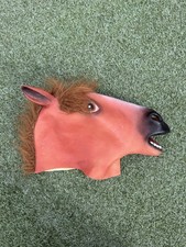 Rubber horse head for sale  BEXLEYHEATH