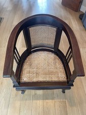 Antique caned armchair for sale  FARNHAM