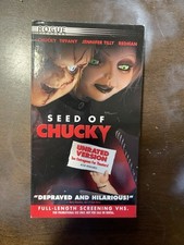 VHS — SEED OF CHUCKY / “UNRATED VERSION” Full Length Screening Copy “VERY RARE” comprar usado  Enviando para Brazil