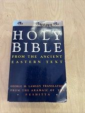 Holy Bible: From the Ancient Eastern Text George M Lamsa's Translation Paperback comprar usado Holy Bible: From the Ancient Eastern Text George M Lamsa's Translation Paperback comprar usado  Enviando para Brazil