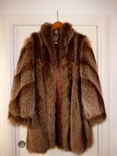 Manteau fourrure véritable d'occasion  Portet-sur-Garonne