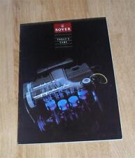 Rover brochure 1990 for sale  FAREHAM