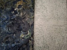 Patchworkstoff batik blau gebraucht kaufen  Halle