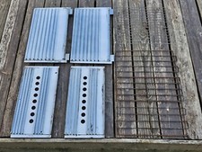 Antigo fogão Alcazar forno fogão rack antigo e porta-guias de ranhura painel lateral  comprar usado  Enviando para Brazil