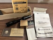 Extremely rare leupold d'occasion  Expédié en Belgium