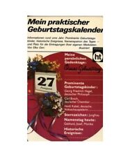 Praktischer geburtstagskalende gebraucht kaufen  Trebbin
