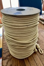 Cordão trançado corda tecido antigo loja carretel cordão estofado tubulação artesanato nós, usado comprar usado  Enviando para Brazil