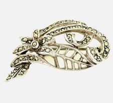 Marcasite vintage brooch for sale  EASTBOURNE