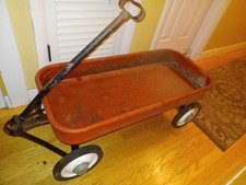  SUPER RADIO FLYER Vagão Vermelho Funciona Bem 1950-1960s comprar usado  Enviando para Brazil