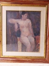 Dipinto olio legno usato  Italia