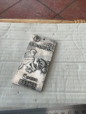 Vintage silver ingot for sale  BOLTON