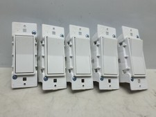 Pacote com 5 interruptores decoradores de pólo único P&S RVSC070S3 com liga/desliga traseira branca 15A 120VAC comprar usado Pacote com 5 interruptores decoradores de pólo único P&S RVSC070S3 com liga/desliga traseira branca 15A 120VAC comprar usado  Enviando para Brazil