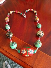 Chunky wooden bead for sale  REDHILL