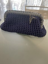 Borsa uncinetto fatta usato  Palermo