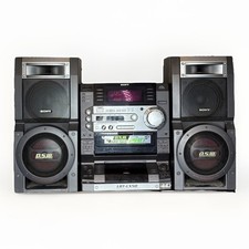 Sony Hi-Fi prateleira estéreo 280w entrada de guitarra CD player AM/FM DJ LBT-LX50 comprar usado  Enviando para Brazil
