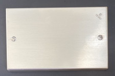 Placca cieca anodizzata usato  Caluso