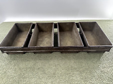 Usado, Assadeira vintage industrial de metal 4 alças Lockwood Loaf, 11 Lockwood 57 comprar usado  Enviando para Brazil