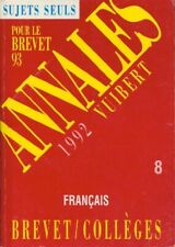 Annales brevet collèges d'occasion  Hennebont