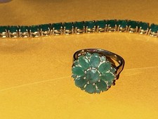 Solid emerald ring for sale  Stephens City