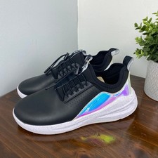 NOVO Tênis Holográfico Iridescente Preto Cravo Saúde Esgotado Tamanho 9.5, usado comprar usado  Enviando para Brazil
