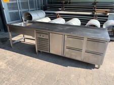 Tavolo frigorifero per gastronomia WERHEIT 9414-A cassetti lavello lavandino  na sprzedaż Tavolo frigorifero per gastronomia WERHEIT 9414-A cassetti lavello lavandino  na sprzedaż  PL