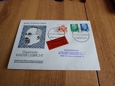 Ersttagsbrief tod walter gebraucht kaufen  Hildburghausen