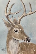 Stag snow original for sale  CHESTER