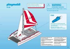 Playmobil rechange catamaran d'occasion  Juziers