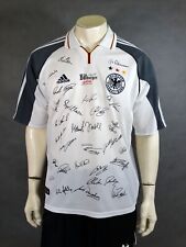 Germany Home Koszulka piłkarska Jersey Trykot 2000 - 2002 Adidas XL Podpisany autograf na sprzedaż  PL