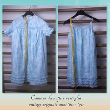 Camicia notte vestaglia usato  Udine