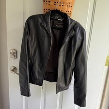 Black leather jacket for sale  Massillon