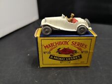 W733-MATCHBOX LESNEY No19A BRANCO MG CARRO ESPORTIVO COM CAIXA comprar usado  Enviando para Brazil