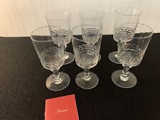 Verres eau écaille d'occasion  Baccarat