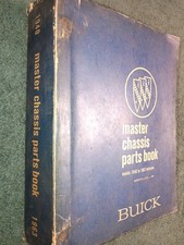 1940-1963 CATÁLOGO DE PEÇAS DE CHASSI BUICK MASTER / ORIGINAL 63 62 61 60 59 58+ LIVRO comprar usado  Enviando para Brazil