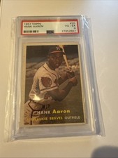 1957 topps hank for sale  Chappaqua