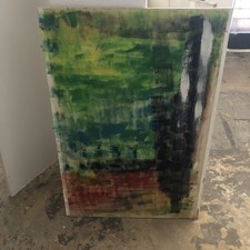 Quadro astratto contemporaneo usato  Como