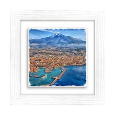Lupia quadro ceramica usato  San Cassiano