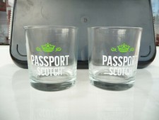 Copos Passport Scotch Whisky verde coroa usada barra rara 2 peças comprar usado  Enviando para Brazil
