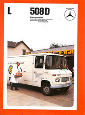Mercedes prospectus 508 d'occasion  Expédié en Belgium