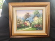 Jaffey framed oil for sale  Lake Placid
