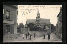 Cpa mayenne eglise d'occasion  Expédié en France
