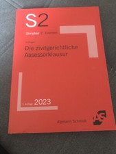 Zivilgerichtliche assessorklau gebraucht kaufen  Wuppertal