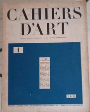Cahiers art 1927 d'occasion  Vanves