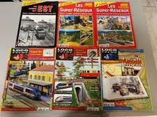 Lot magazines trains d'occasion  Raon-l'Étape