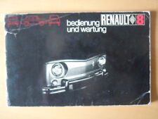Renault betriebsanleitung 1969 gebraucht kaufen  Wiesloch