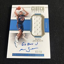 Camiseta 2018-19 National Treasures Mark Jackson Clutch Factor GU autografada #82/99 comprar usado  Enviando para Brazil