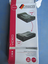 Hdmi scart konverter gebraucht kaufen  Lotte